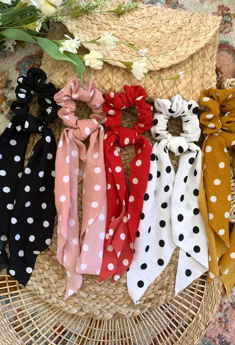 Scarf Hair Scrunchie