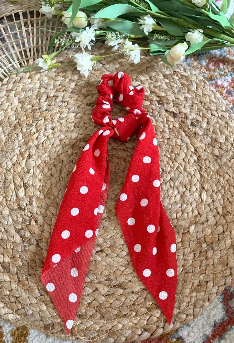 Scarf Hair Scrunchie
