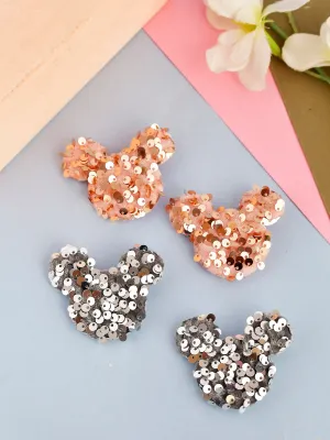 Set of 4 Mickey Hair Pin