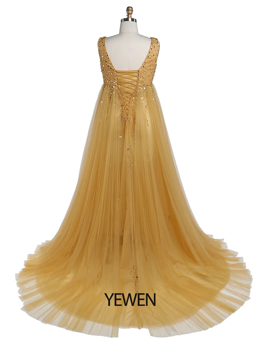 Silver Beading Tulle Evening Gown Maternity Dress for Photoshoot Lace Up Back Pregnancy Photography Robe Baby Shower Dress