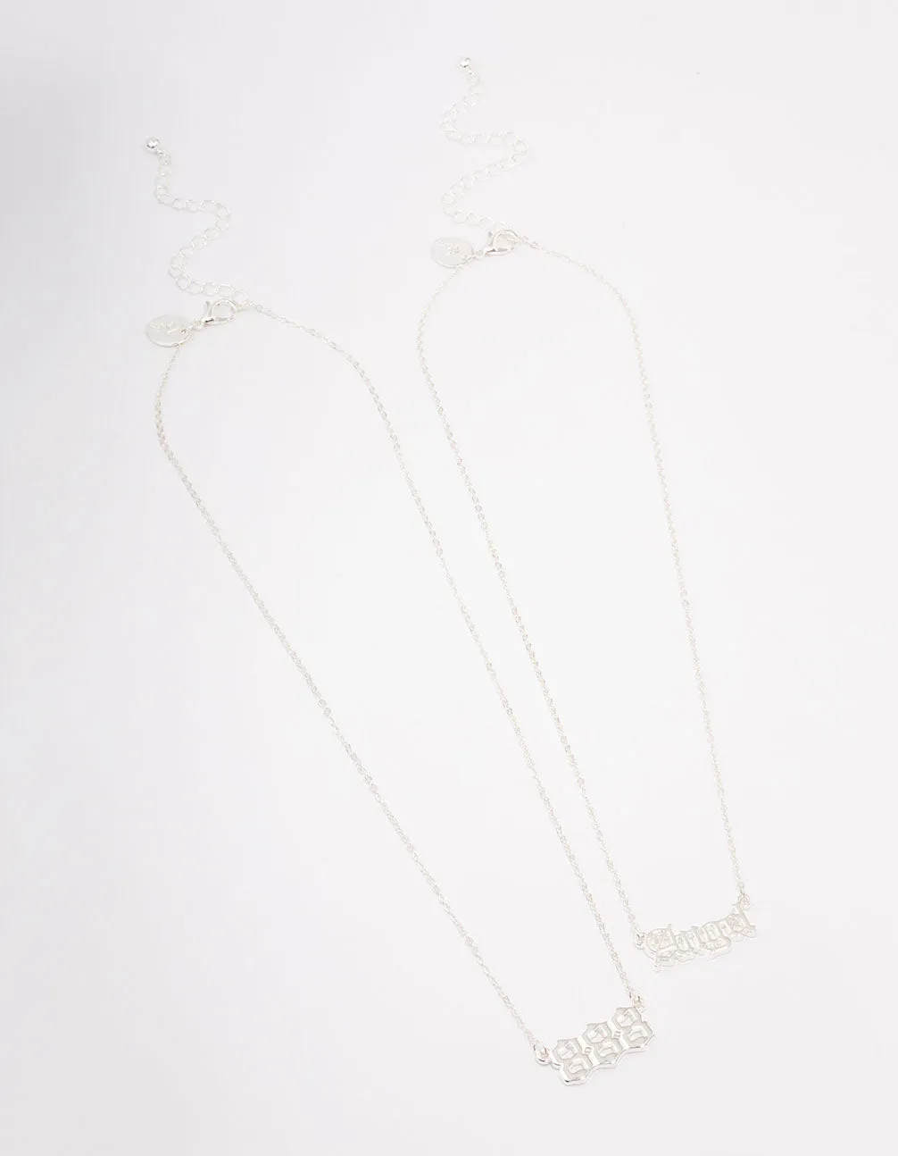 Silver Plated Angel Number '888' Necklace Pack