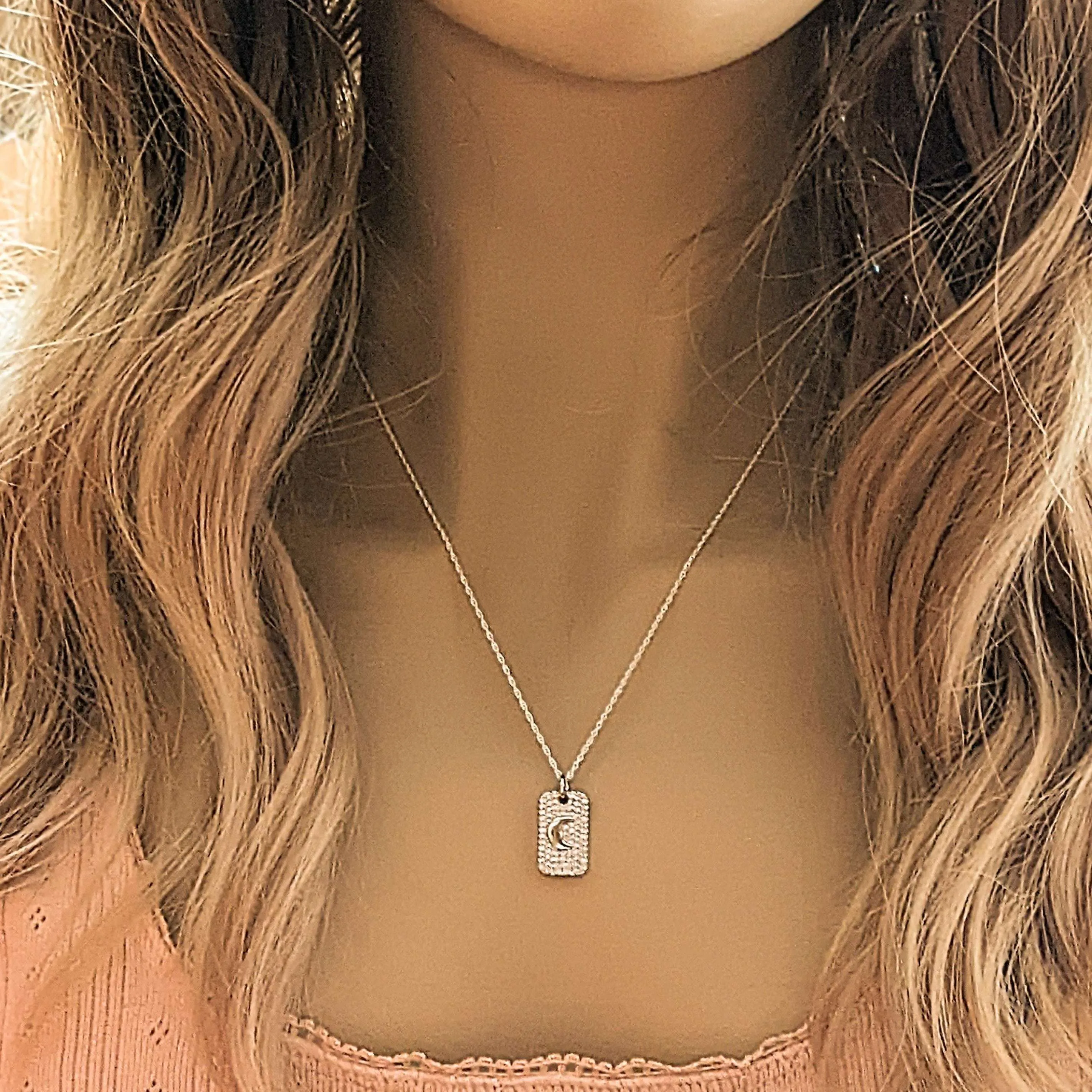 Silver Sunburst Layered Necklace Set
