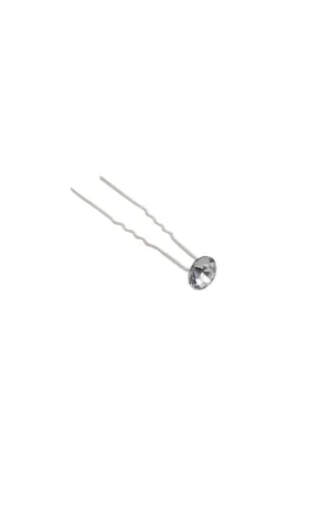 Single Rhinestone Bun Pin