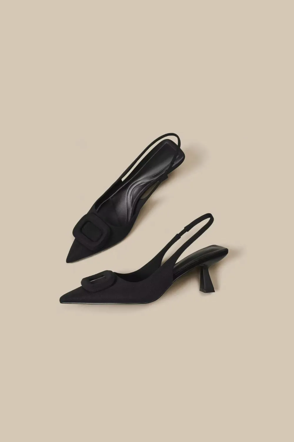 Slingback Pointed Toe Pumps