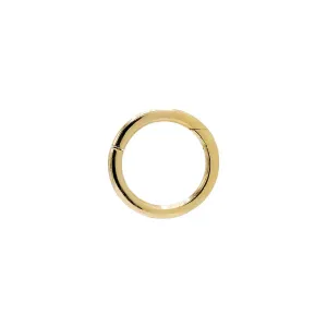 Small Round Charm Connector Clasp 14K