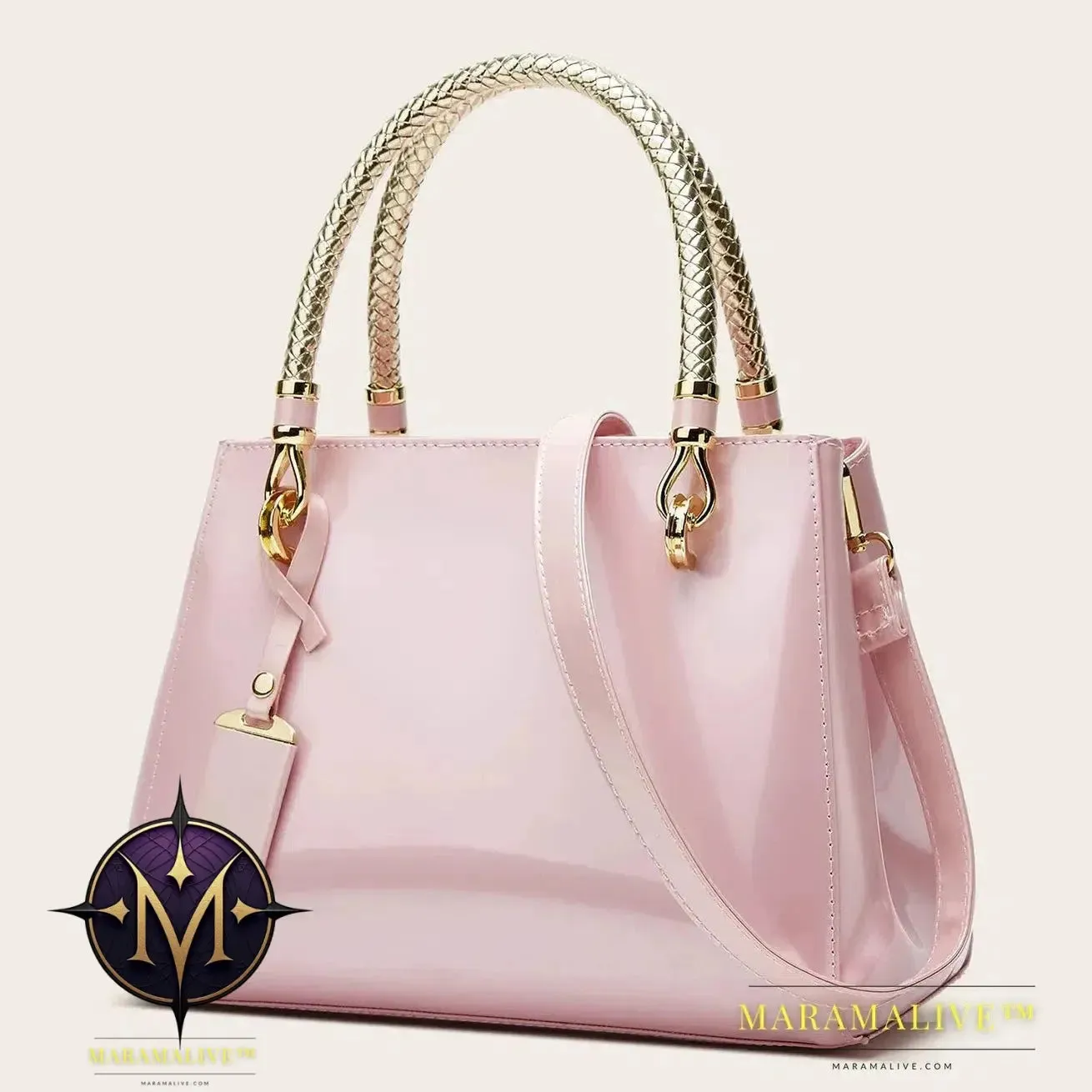 Smooth Handbags for Women Faux Leather Hand Bags for Women Trend 2024 Ladies Hand Bag Luxury Designer Blue Black Red Pink Beige
