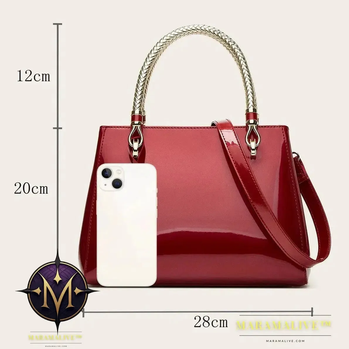 Smooth Handbags for Women Faux Leather Hand Bags for Women Trend 2024 Ladies Hand Bag Luxury Designer Blue Black Red Pink Beige