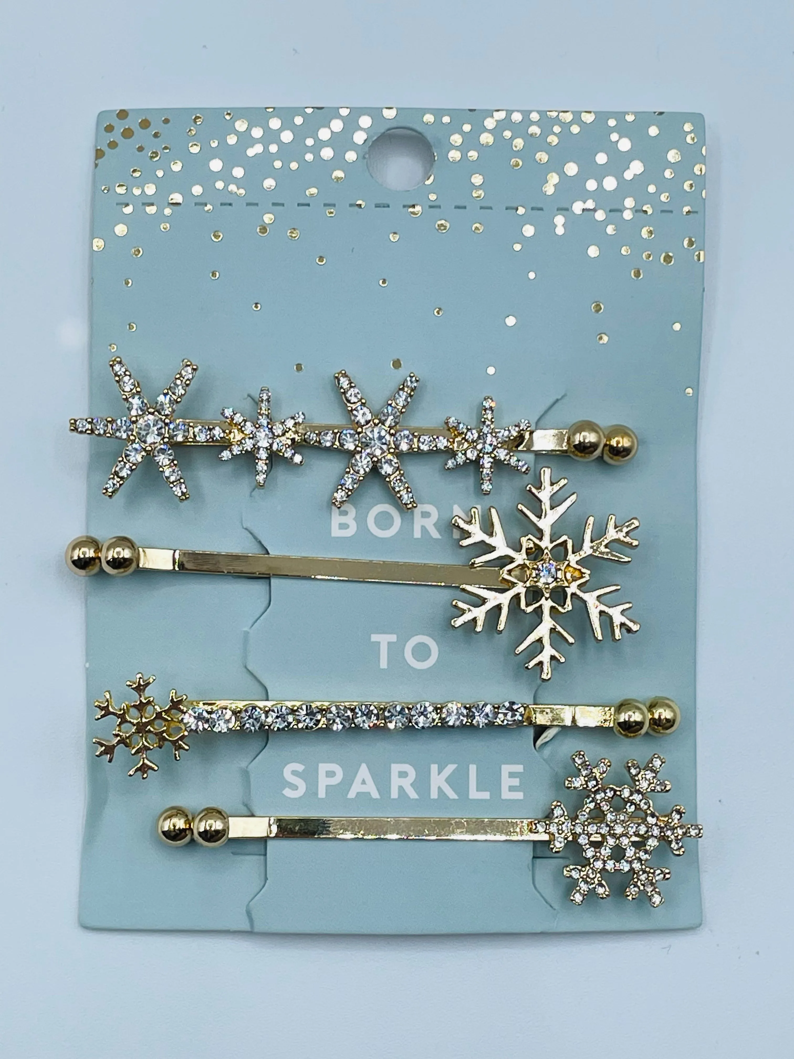 Snowflake Hair Pins