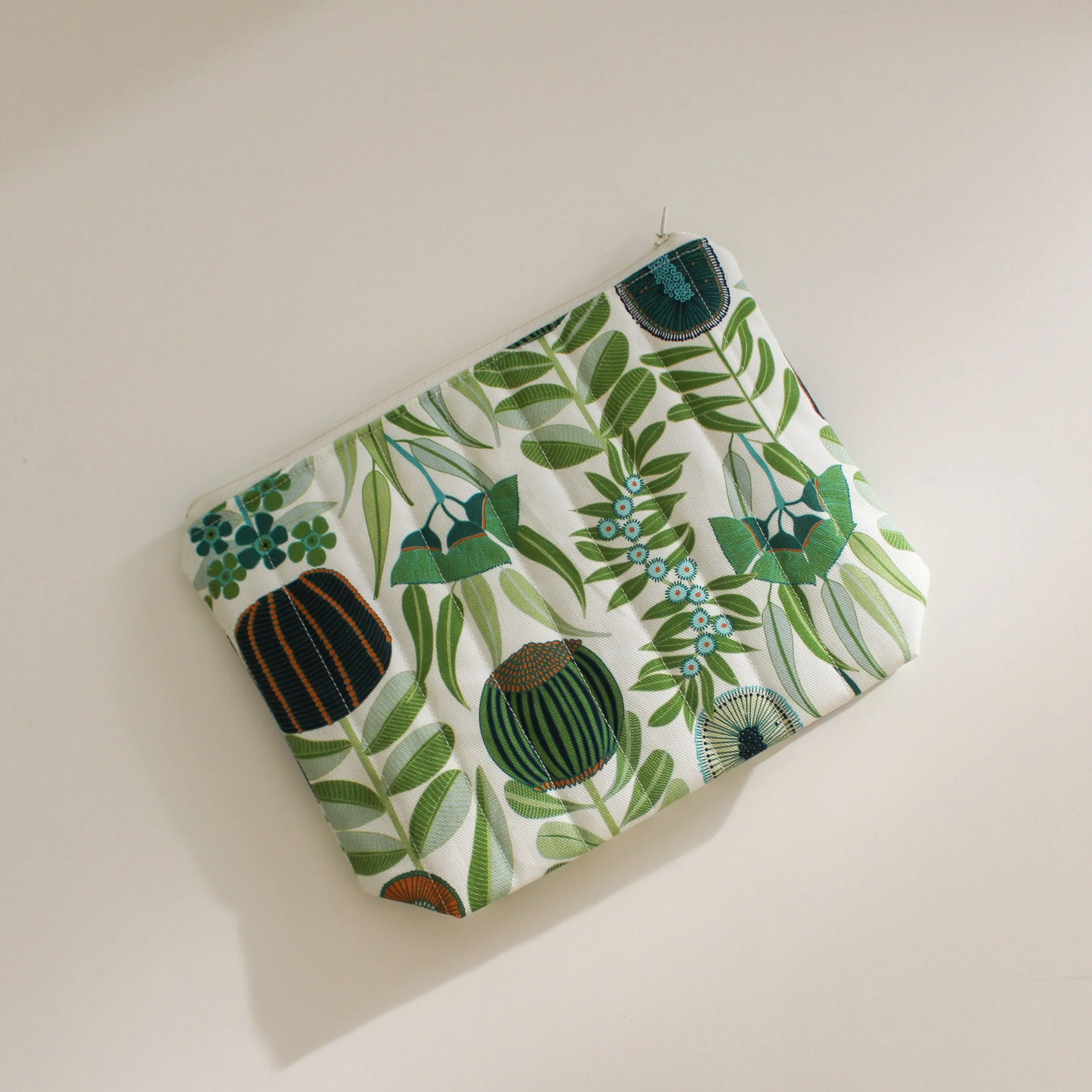 SOCK WEEK 2024 - Native Blooms Zipper Bag