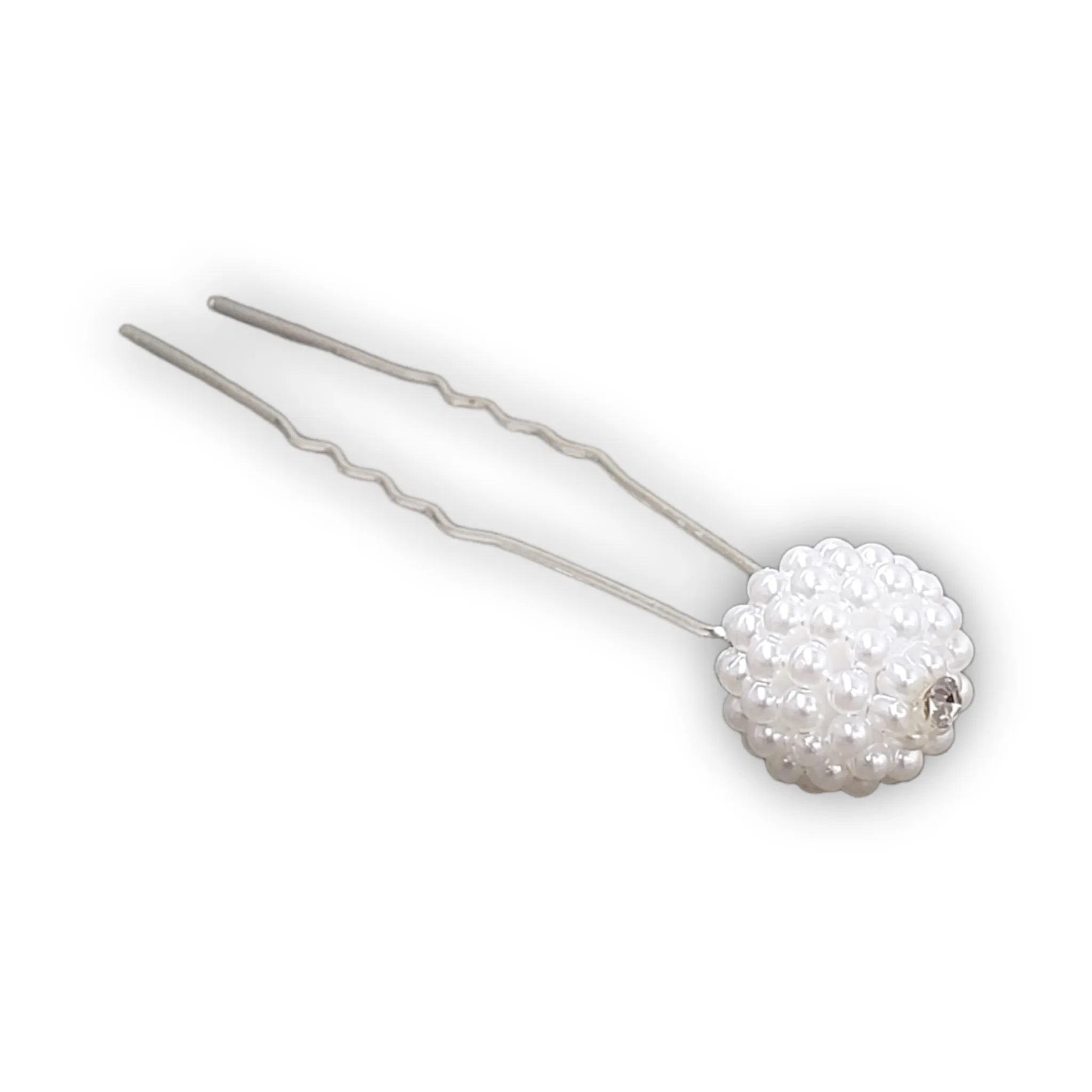 Spherical Cluster Pearl Hair Pin