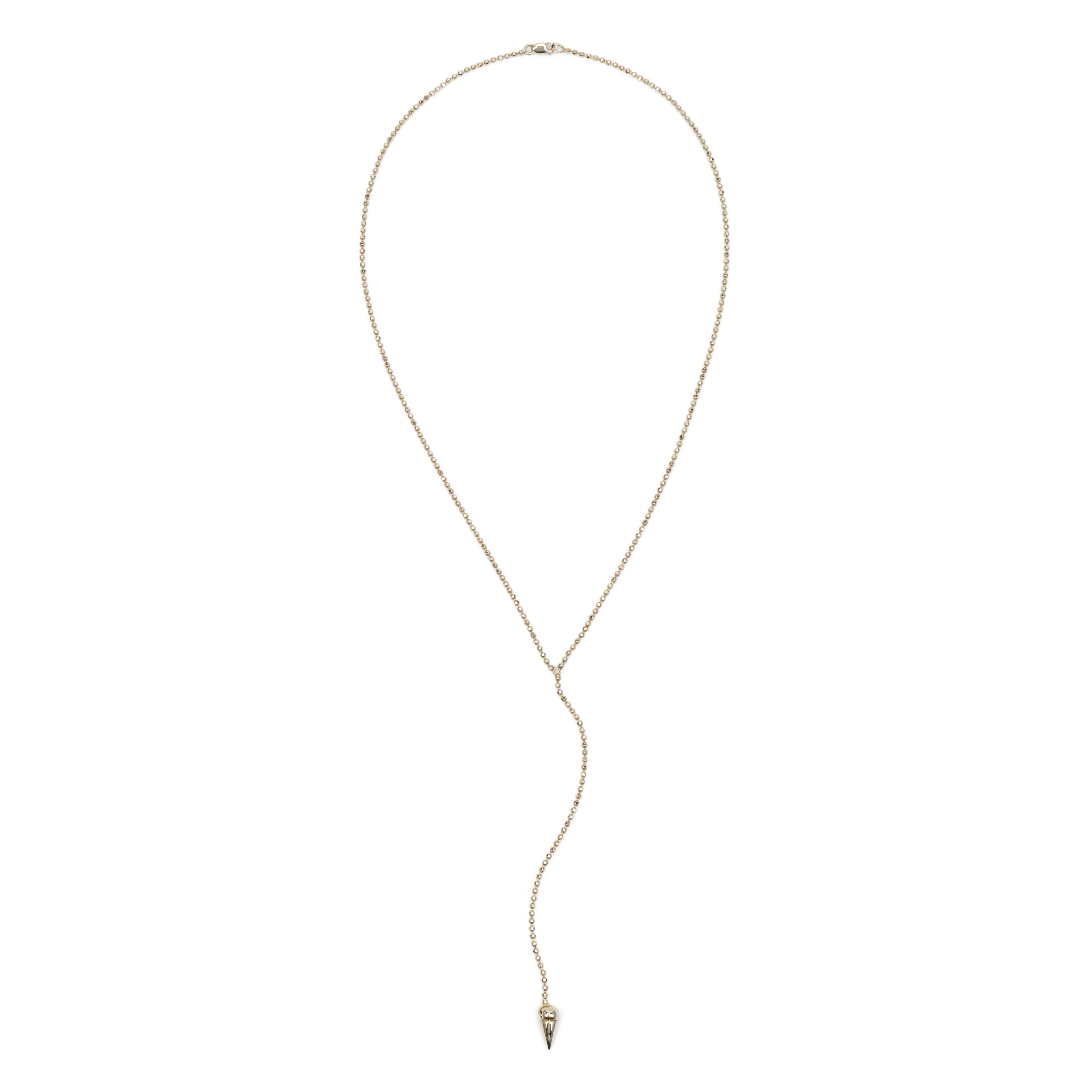 Spike Dew Necklace - Gold
