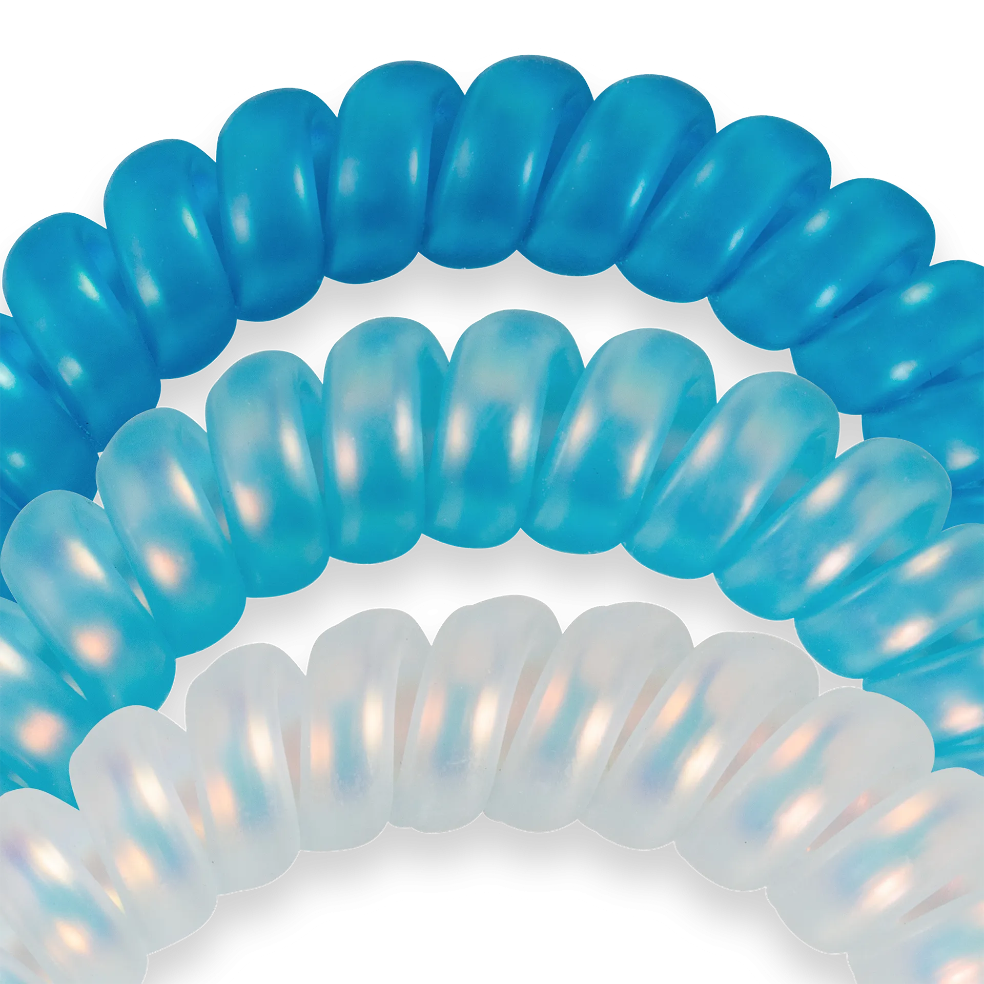 Spiral Hair Coils | Large | Blue Seas