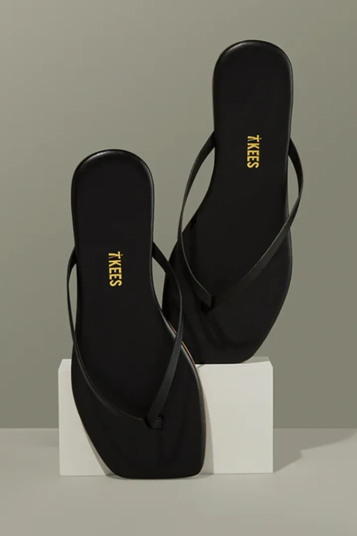 Square Toe Flip Flop - Matte