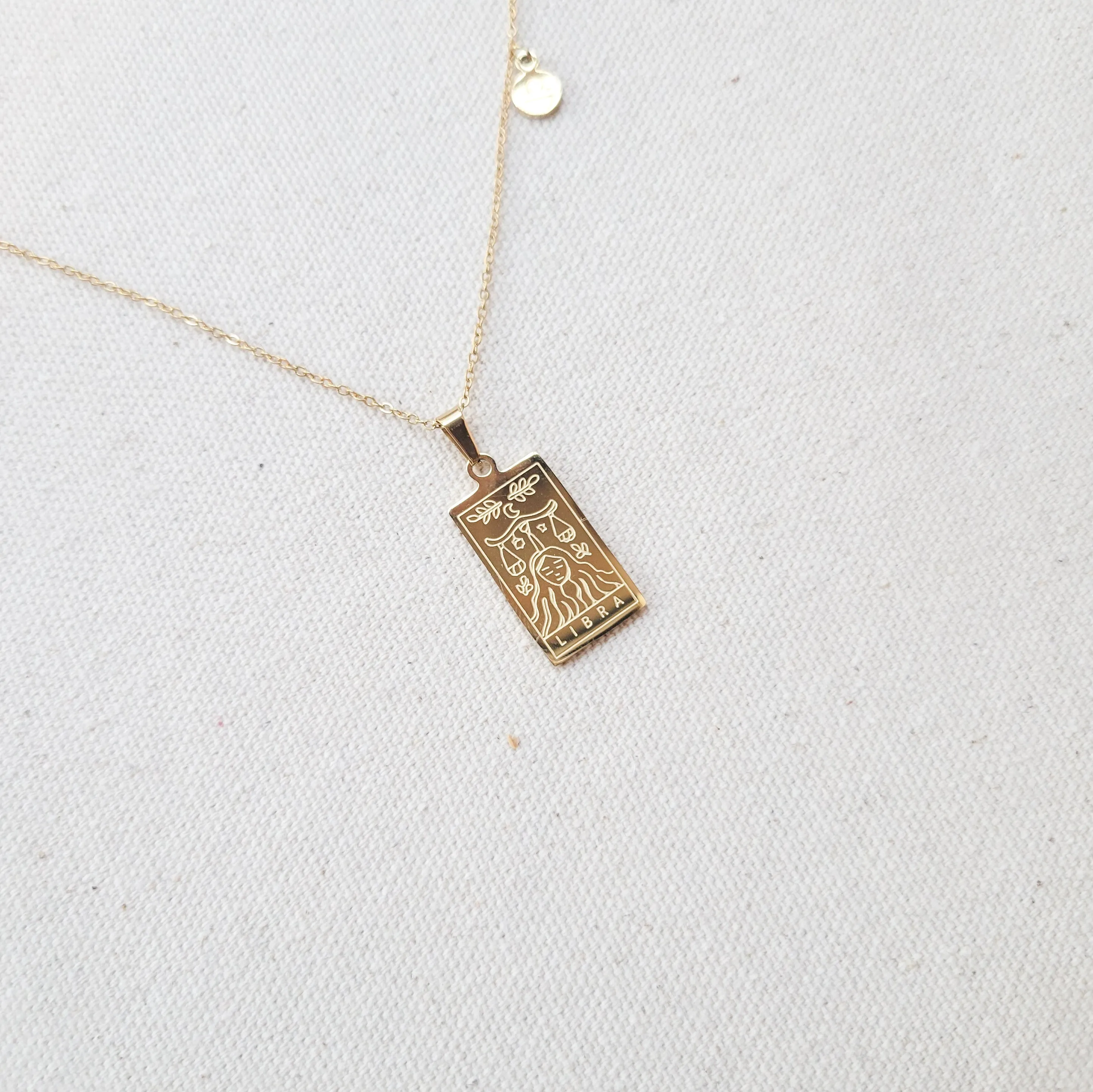 Square Zodiac Necklaces