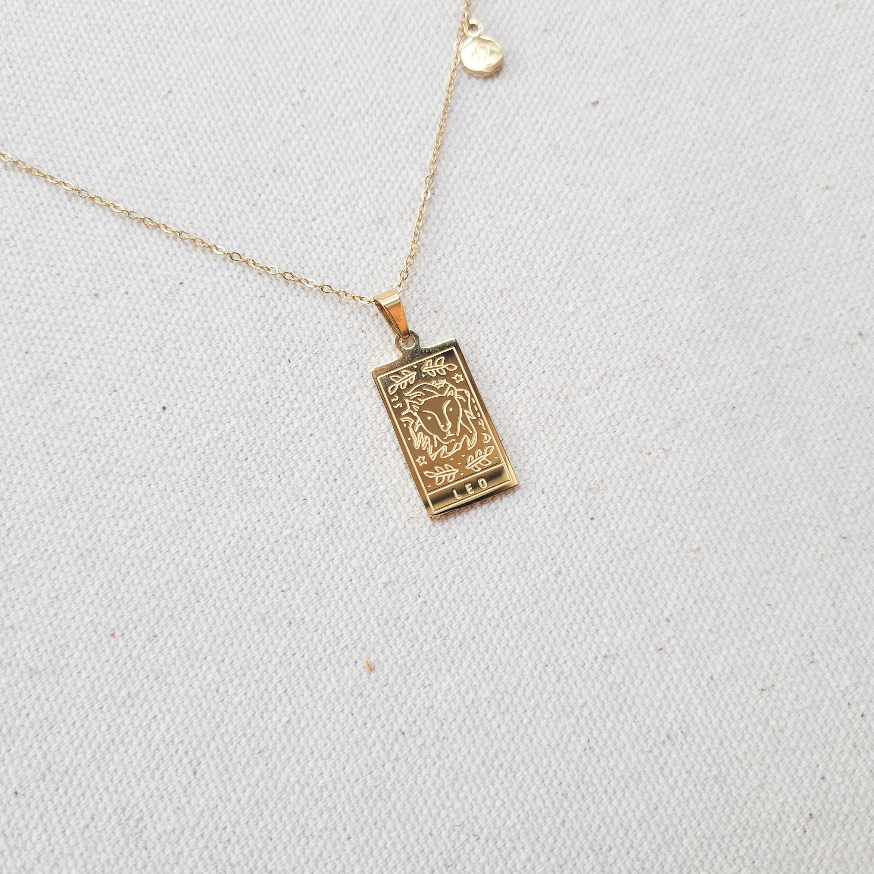 Square Zodiac Necklaces