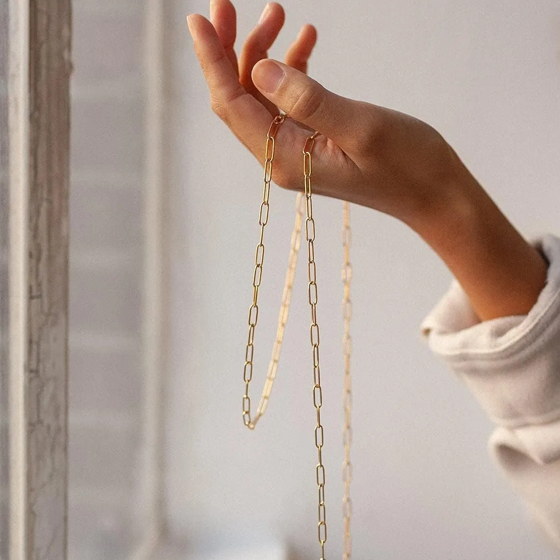 Sterling Silver Plated Layered Necklaces For Women