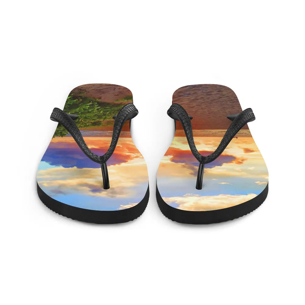 Sunrise Soles Flip Flops: Step into Florida's Dawn
