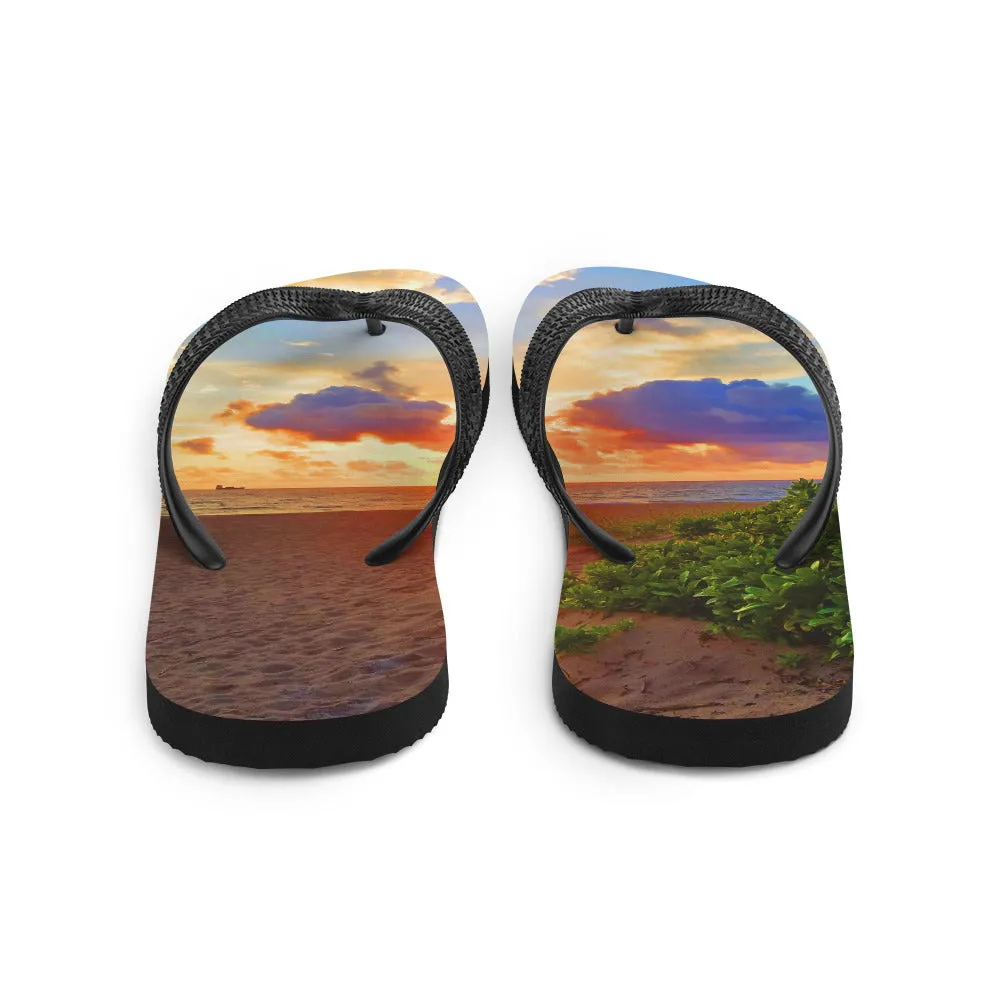 Sunrise Soles Flip Flops: Step into Florida's Dawn