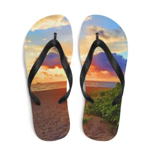 Sunrise Soles Flip Flops: Step into Florida's Dawn