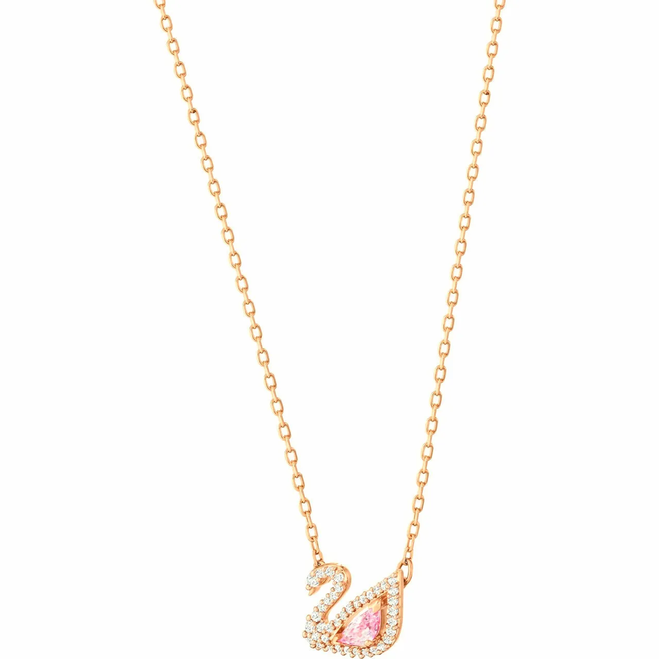 Swaroski Inspired Iced Swan Necklace Gold Plated, Waterproof and Anti-Tarnish