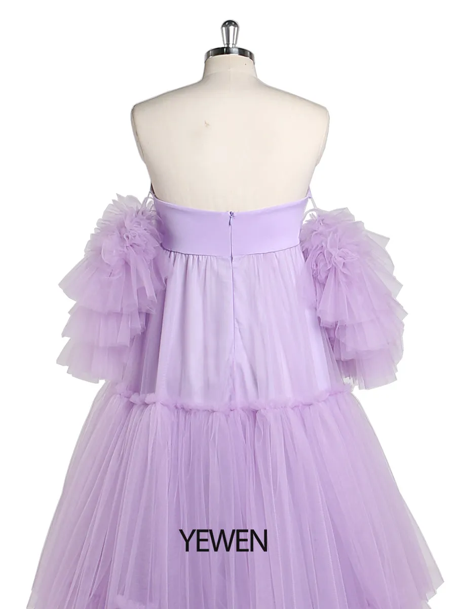 Sweetheart Neck Maternity Dress for Photo Shoot Front Slit Pregnancy Robe Maxi Woman Dress YW220330
