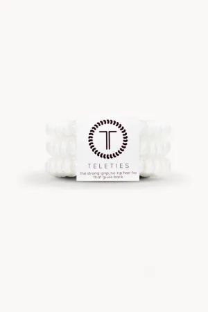 Teleties Large Band Pack in White | TT-L-023
