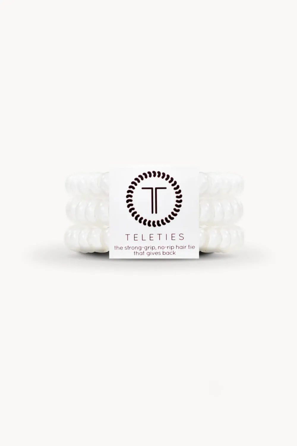 Teleties Large Band Pack in White | TT-L-023