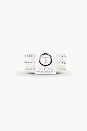 Teleties Small Bands Pack In Crystal Clear | TT-S-007