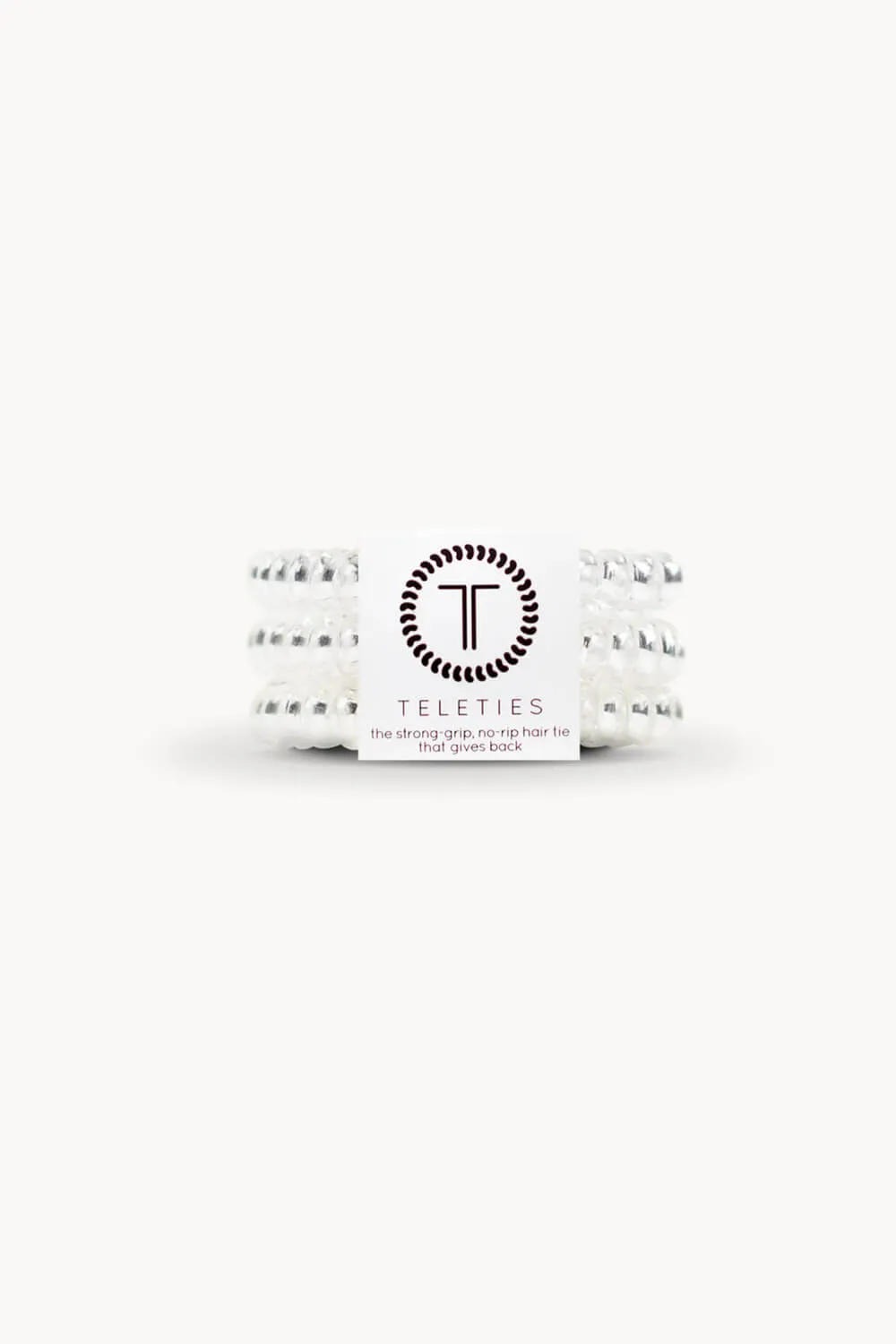 Teleties Small Bands Pack In Crystal Clear | TT-S-007