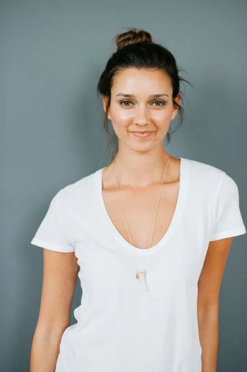 Tess   Tricia Seed Beaded Antler Tip Necklace
