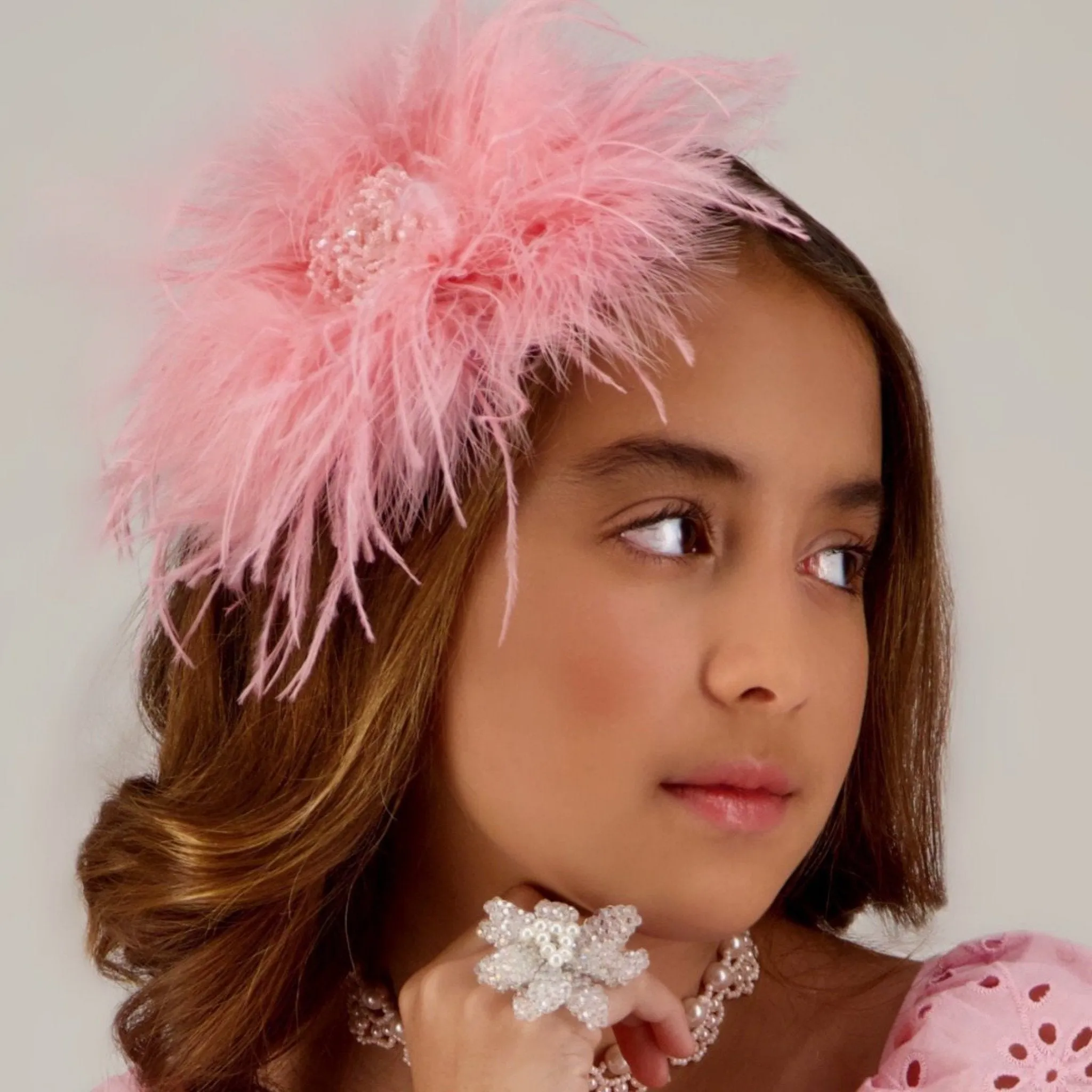 The Angelisa Feather Designer Headband