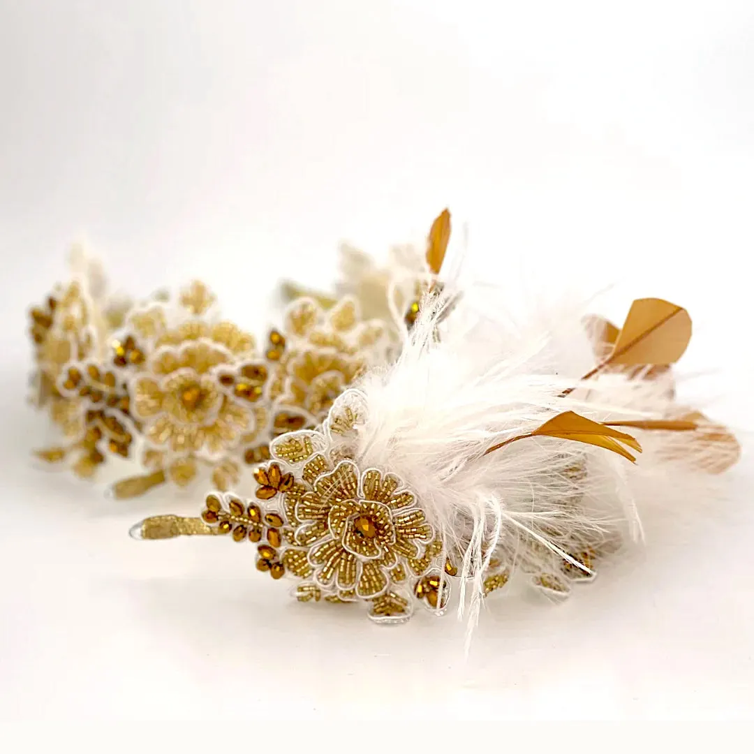 The Micah Miracle Luxury Feather Headband