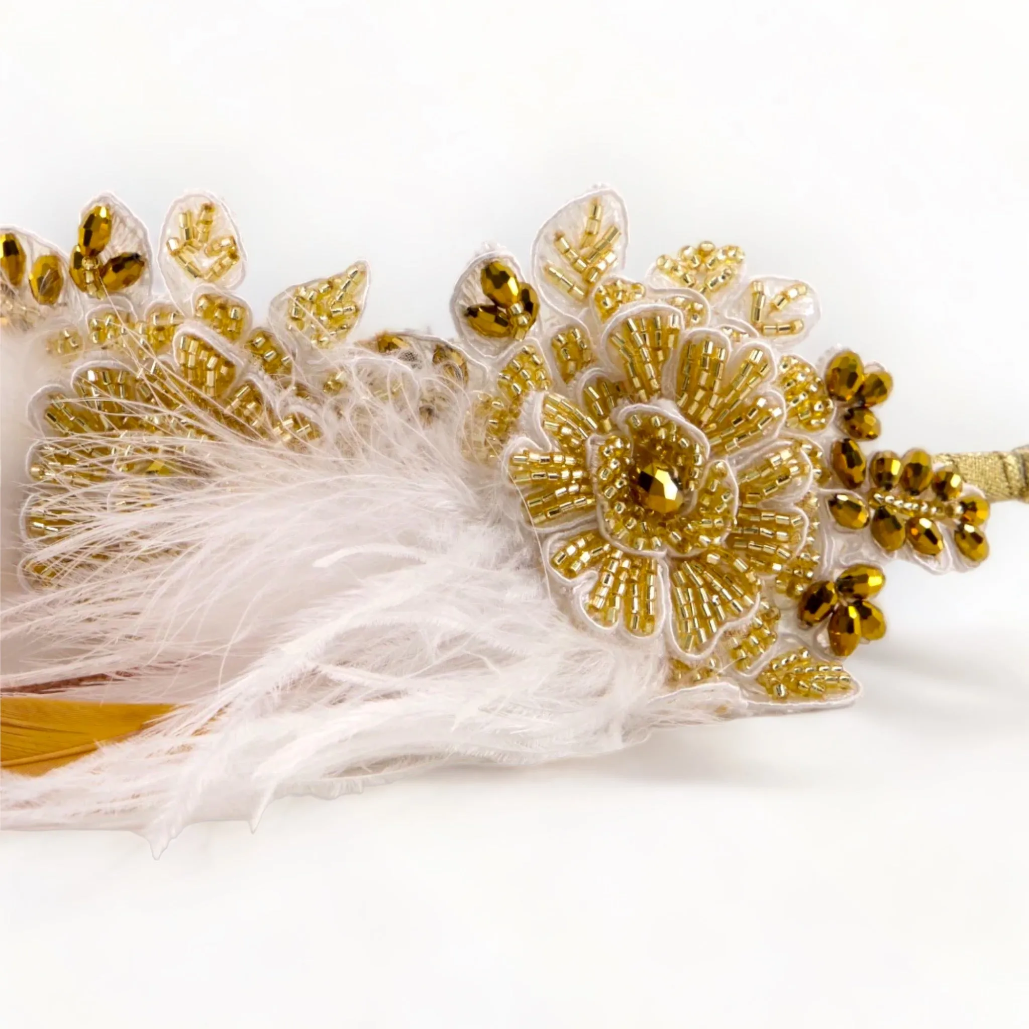 The Micah Miracle Luxury Feather Headband