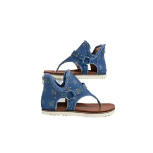Toe Post Flats Sandals