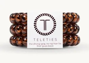 Tortoise Hair Ties - Large