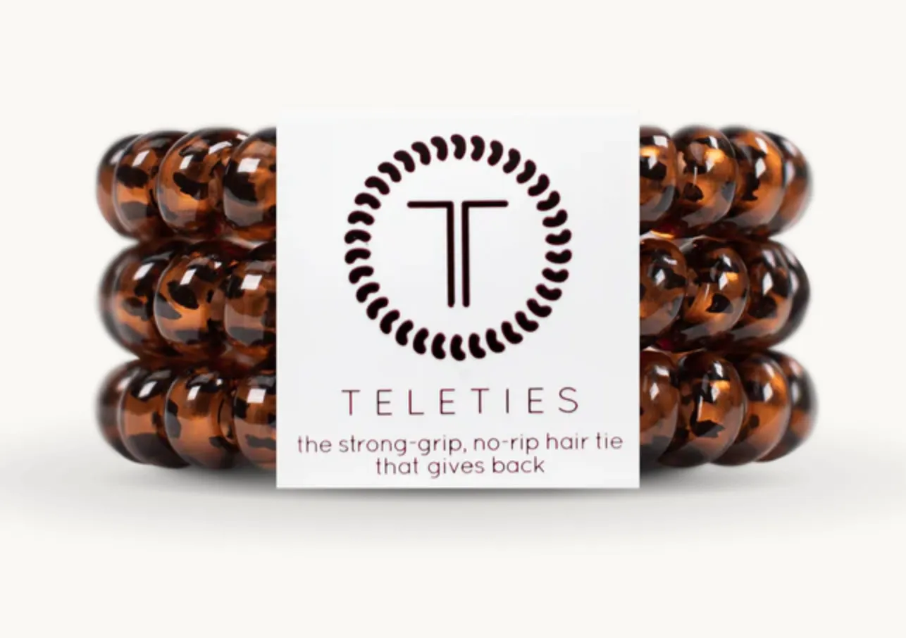 Tortoise Hair Ties - Large