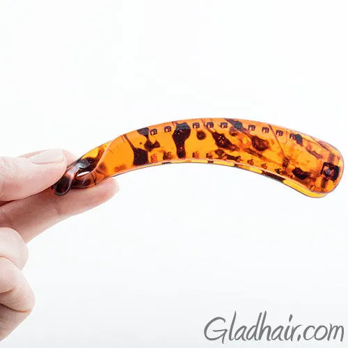Tortoise Plastic Banana Clip