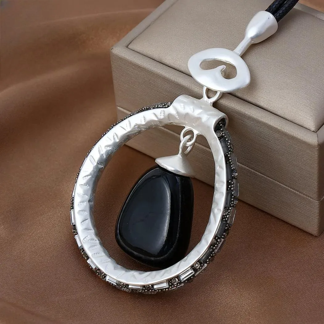 Trending Products Long Collares Chains Necklace Vintage Jewelry for Women