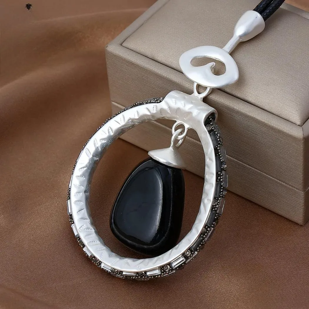 Trending Products Long Collares Chains Necklace Vintage Jewelry for Women