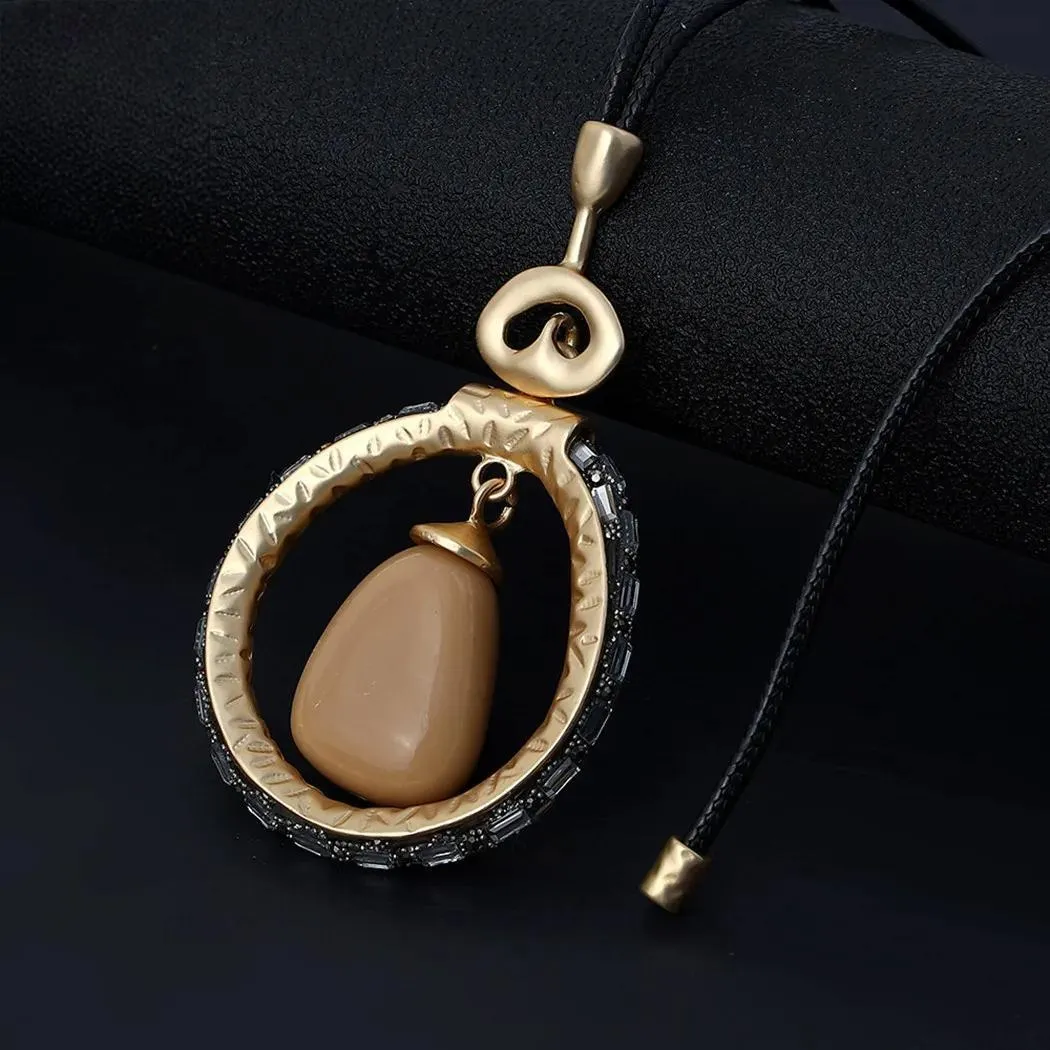 Trending Products Long Collares Chains Necklace Vintage Jewelry for Women