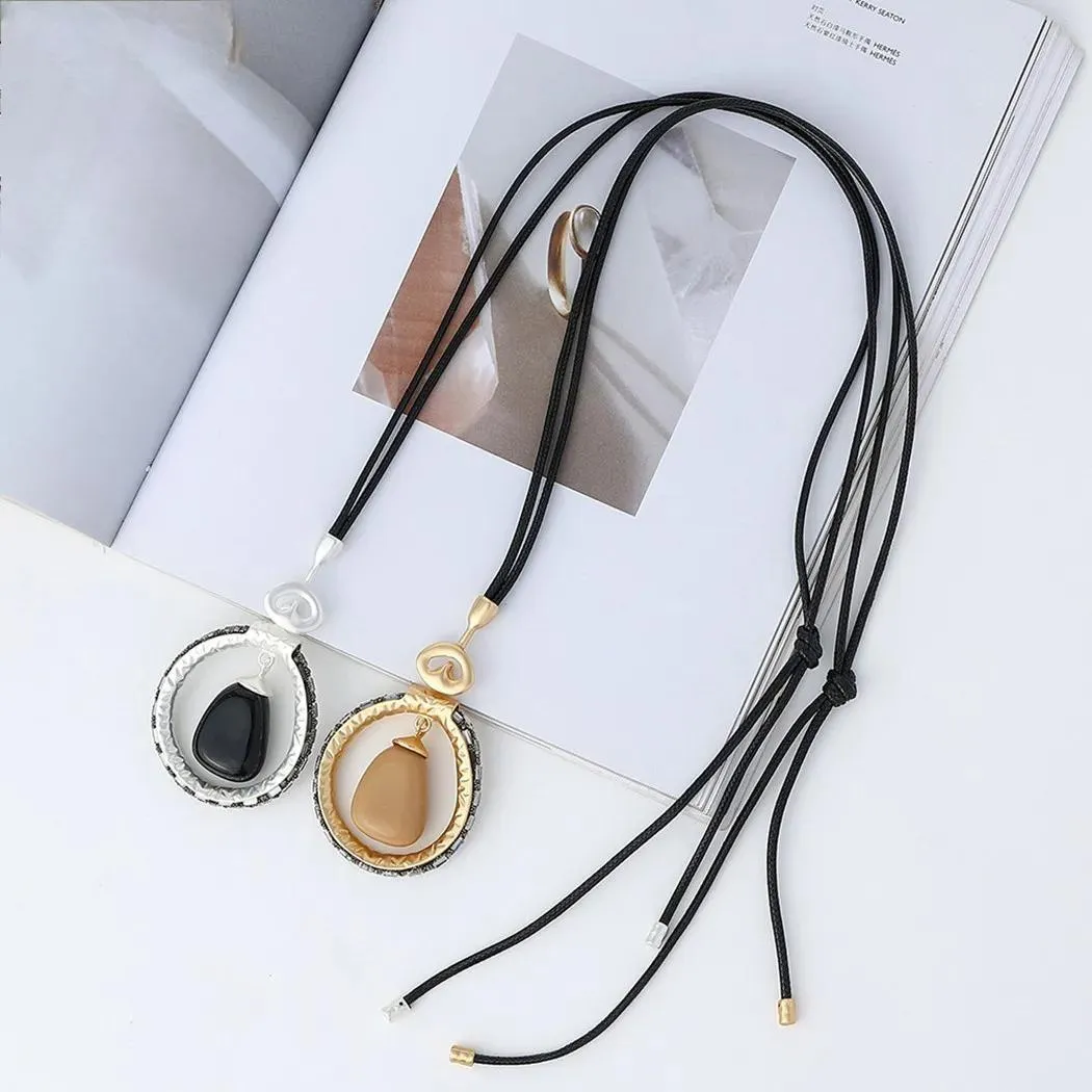 Trending Products Long Collares Chains Necklace Vintage Jewelry for Women