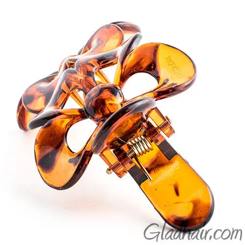 Two Flowers Tortoise Plastic Fork Beak Clip