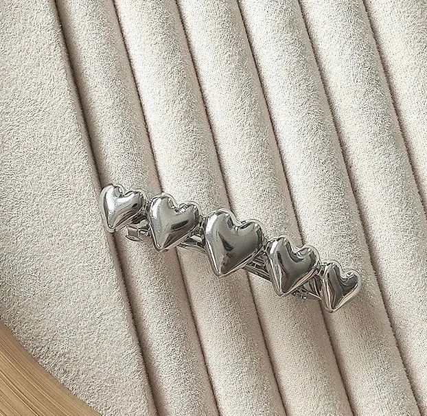 Valentina Silver Hair Clip