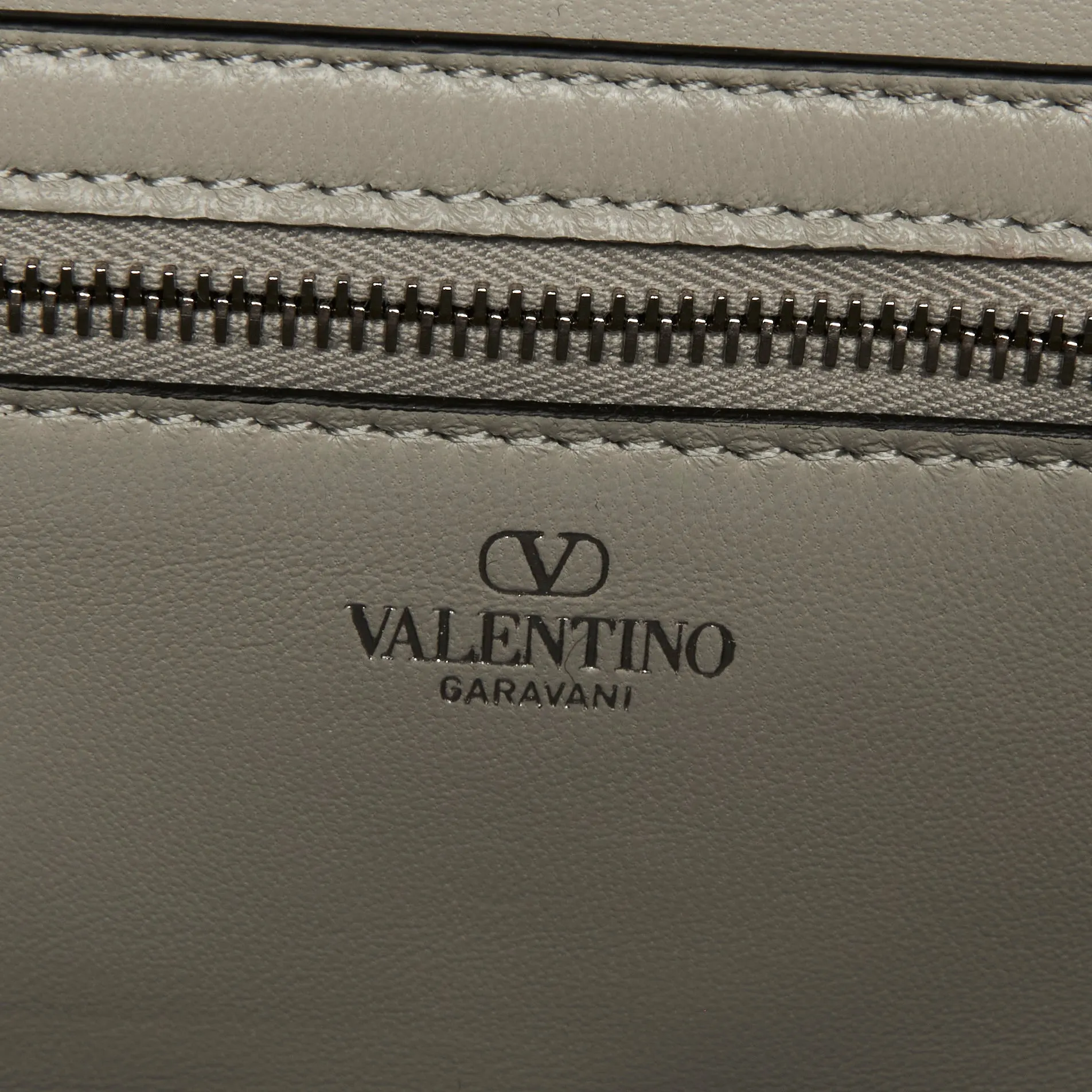 Valentino Aged Metallic Leather RockStud Spike Flap Bag