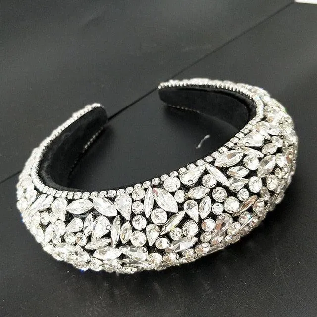 Velvet Hairband Thick Headband