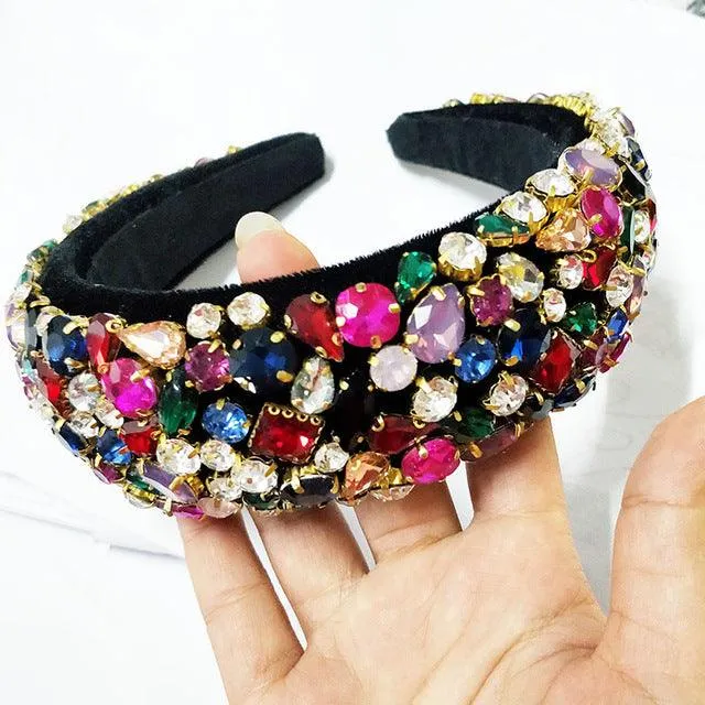 Velvet Hairband Thick Headband