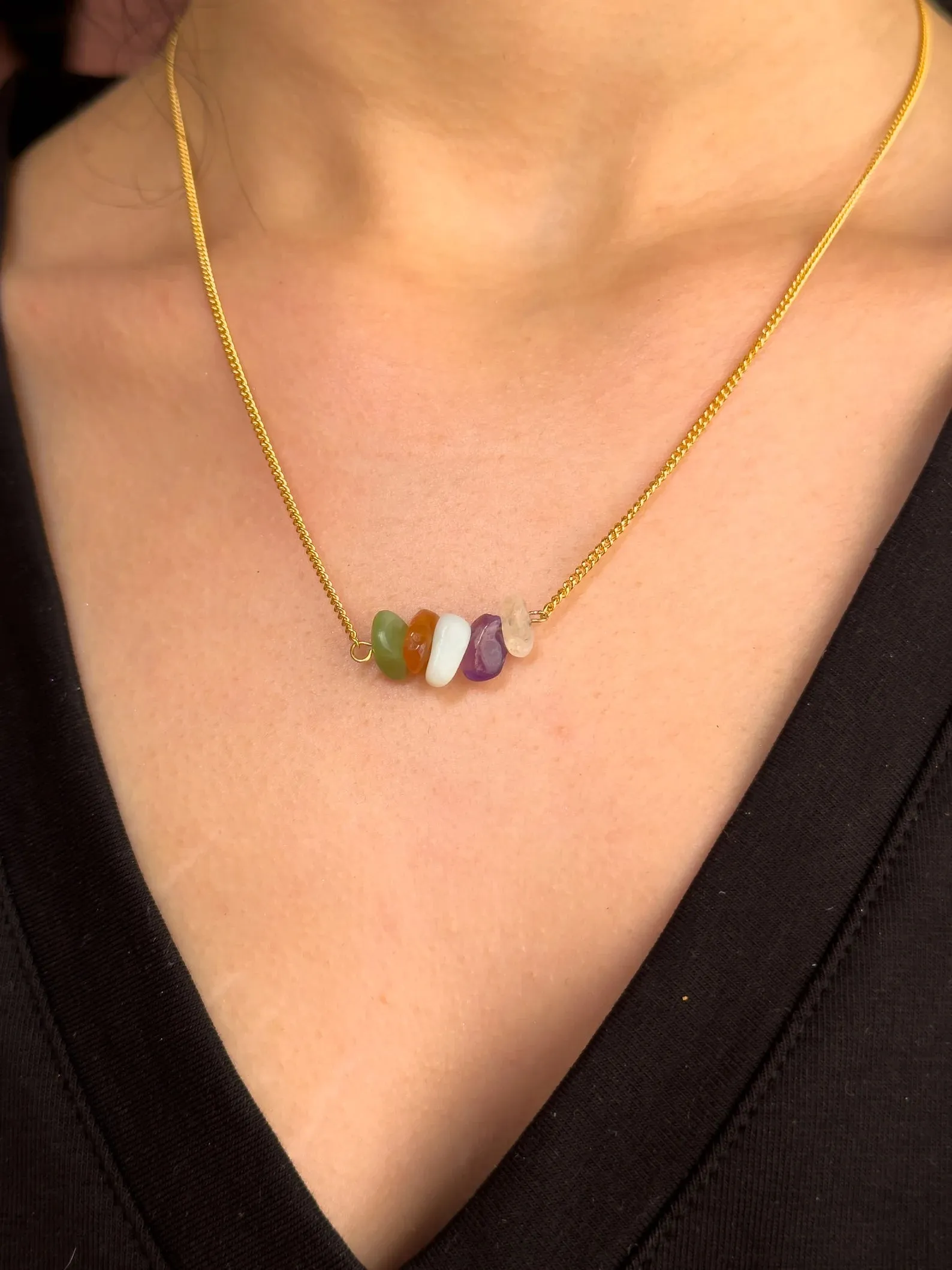 Virgo Zodiac Bar Necklace