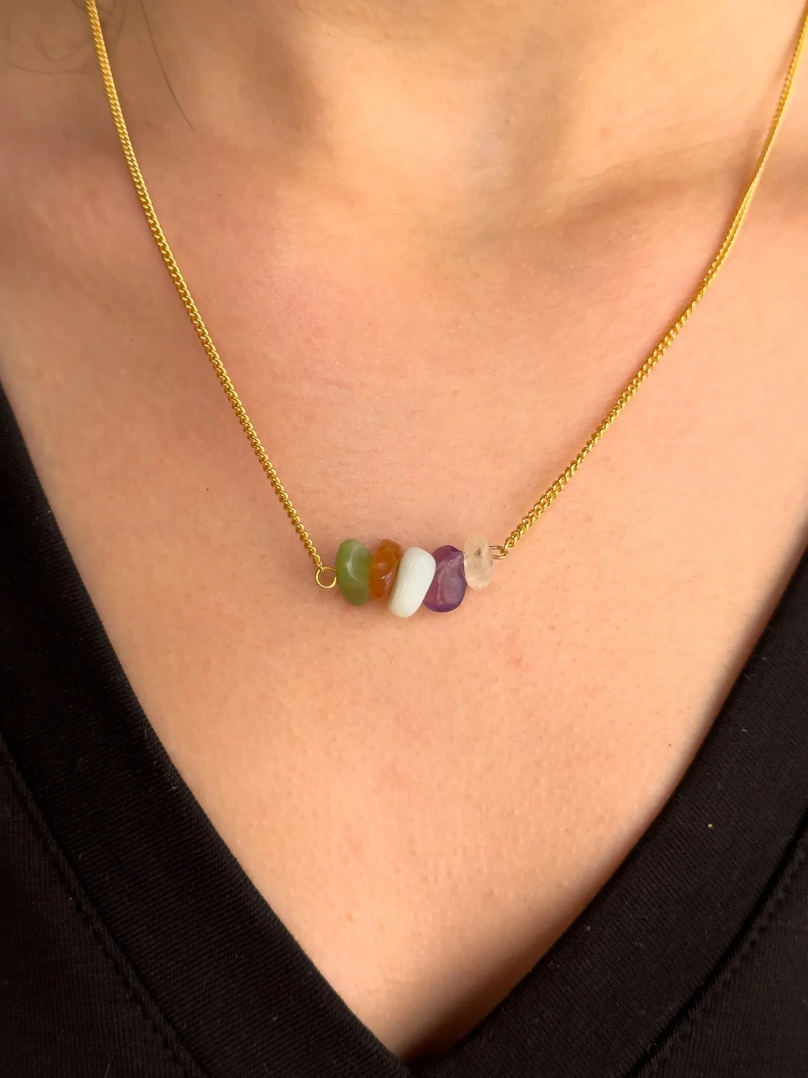 Virgo Zodiac Bar Necklace
