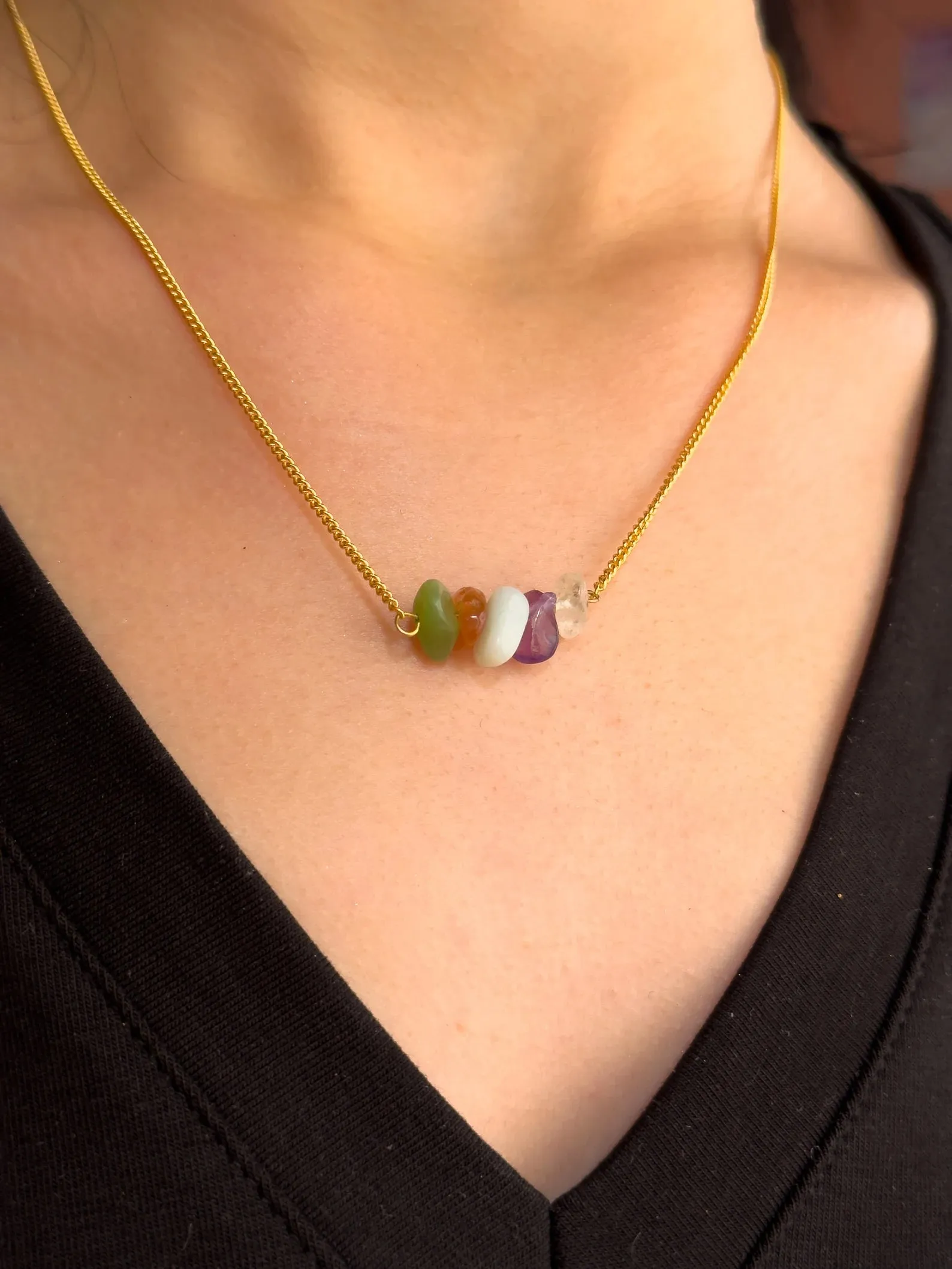 Virgo Zodiac Bar Necklace