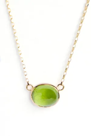 Whispering Moss 9ct Yellow Gold Necklace